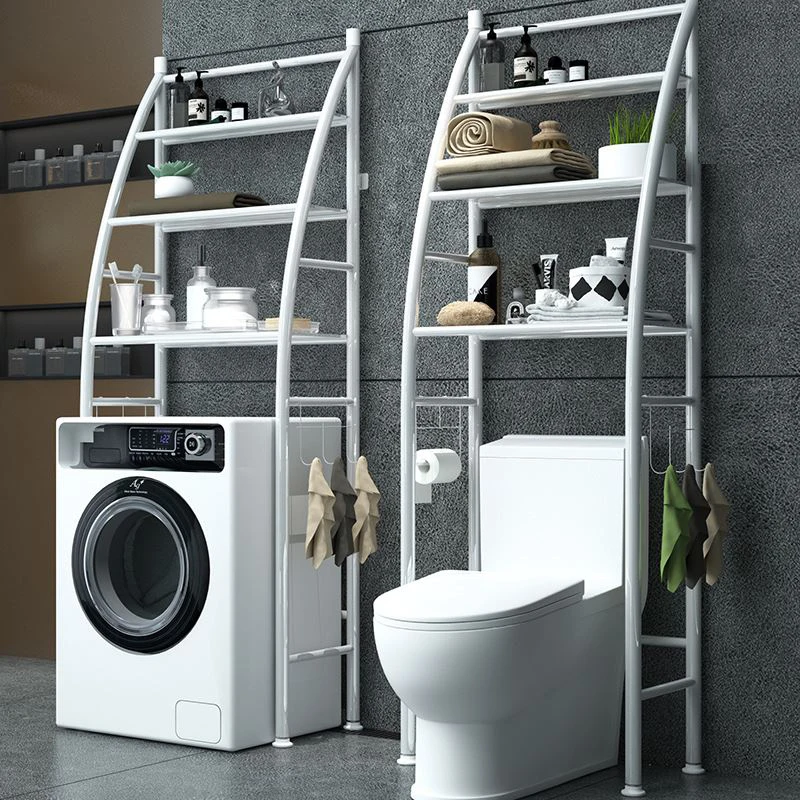 Balcony Corner Frame Floor-to-floor Full-automatic Drum Washing Machine Storage Rack Toilet Toilet Rack Floor-to-floor Type
