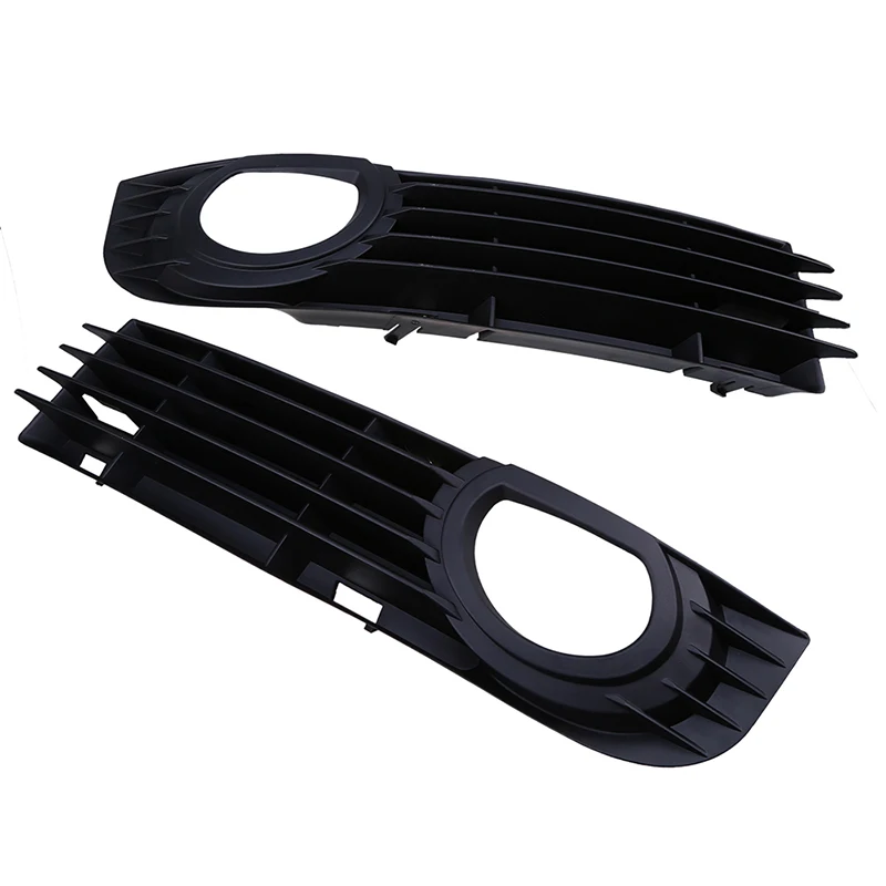 POSSBAY Automobiles Car Lower Bumper Fog Light Lamp Grill Grille For Audi A8 D3 Quattro W12 2005-2007 Hole | Автомобили и