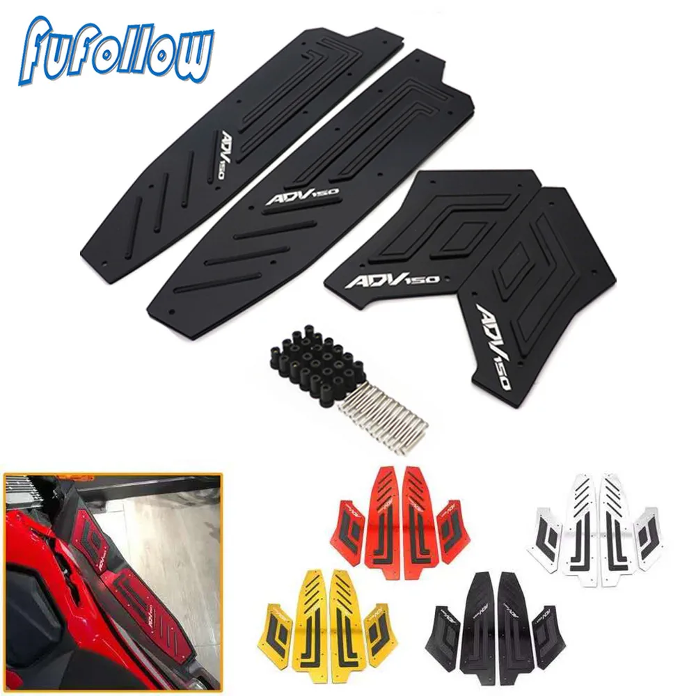 Мотоцикл с ЧПУ спереди и сзади для ног HONDA ADV150 ADV 150 x-adv150 2019-2020 2021 подножки пластина
