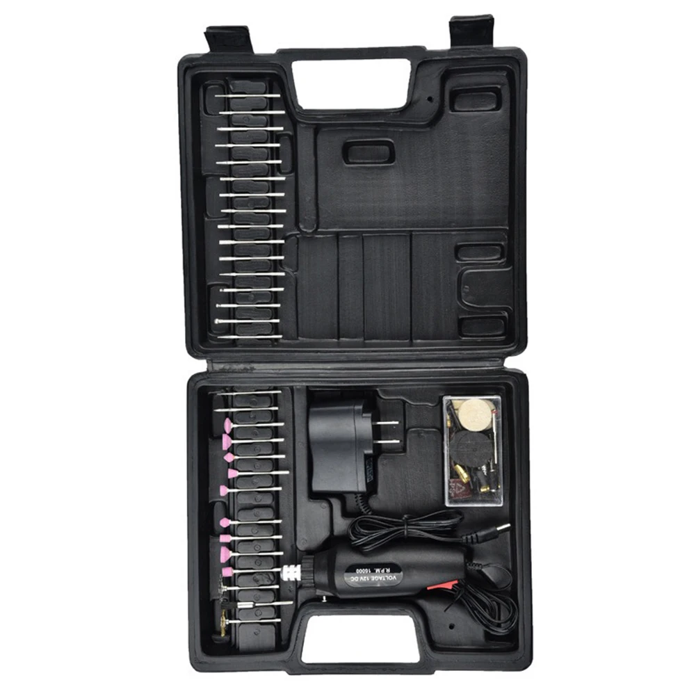 

60pcs Mini Electric Drill Grinder Grinding Set Polishing Drilling Cutting Rotation Tool FAS6