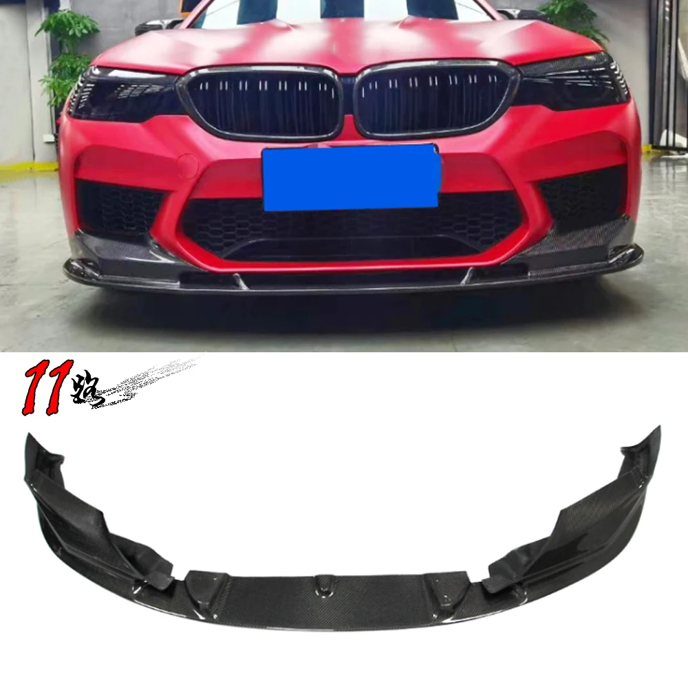 

For F90 M5 2017-2019 Rear Carbon Front Lip Bumper Car Strip