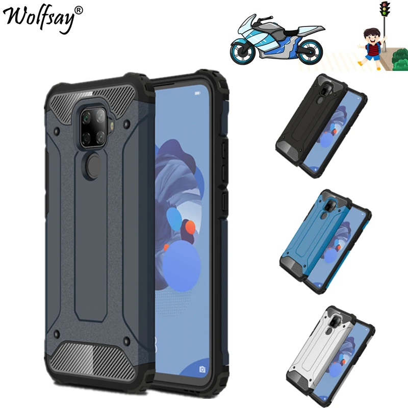 

Чехол для Huawei Nova 5Z, 6,26 дюймов, SPN-AL00, SPN-TL00, TPU + PC, противоударный гибридный защитный чехол для телефона Huawei Nova 5Z, чехол Nova5Z