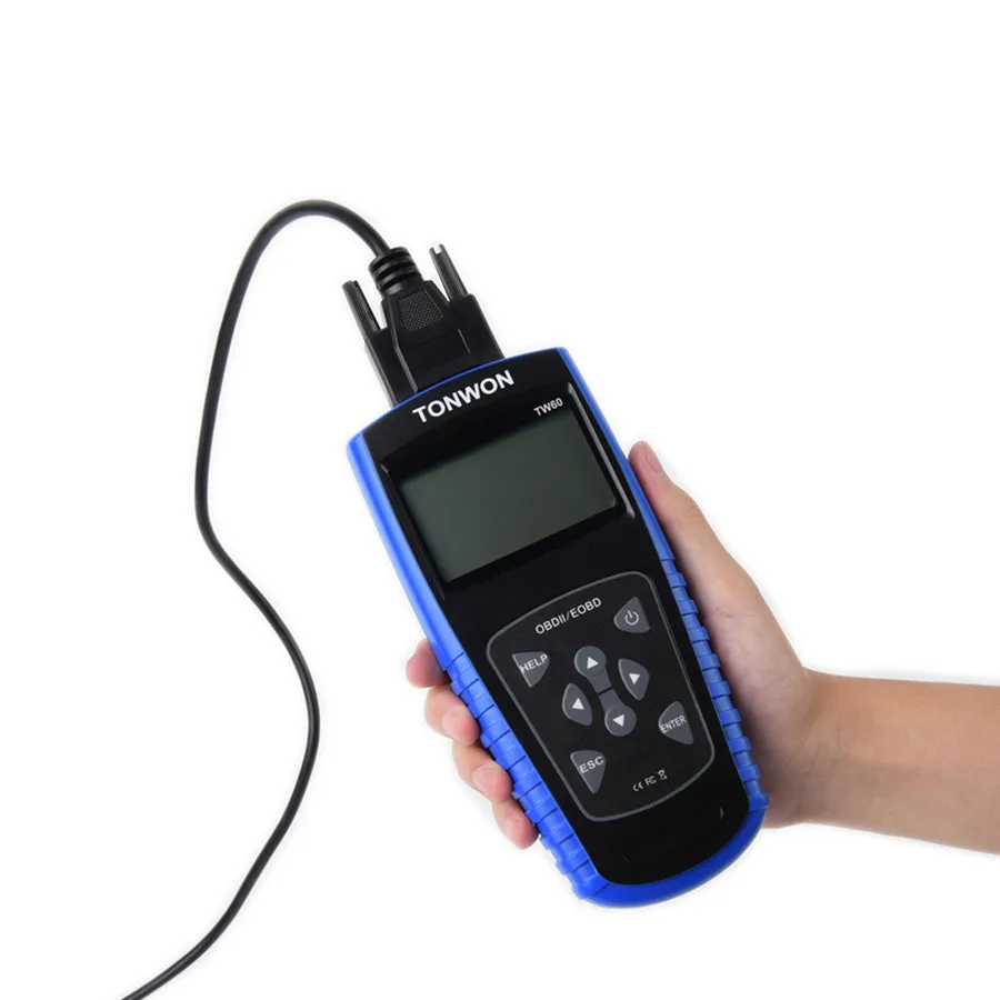Новинка TONWON TW60 полная Диагностика OBDII/EOBD работает на большинстве OBDII совместимых