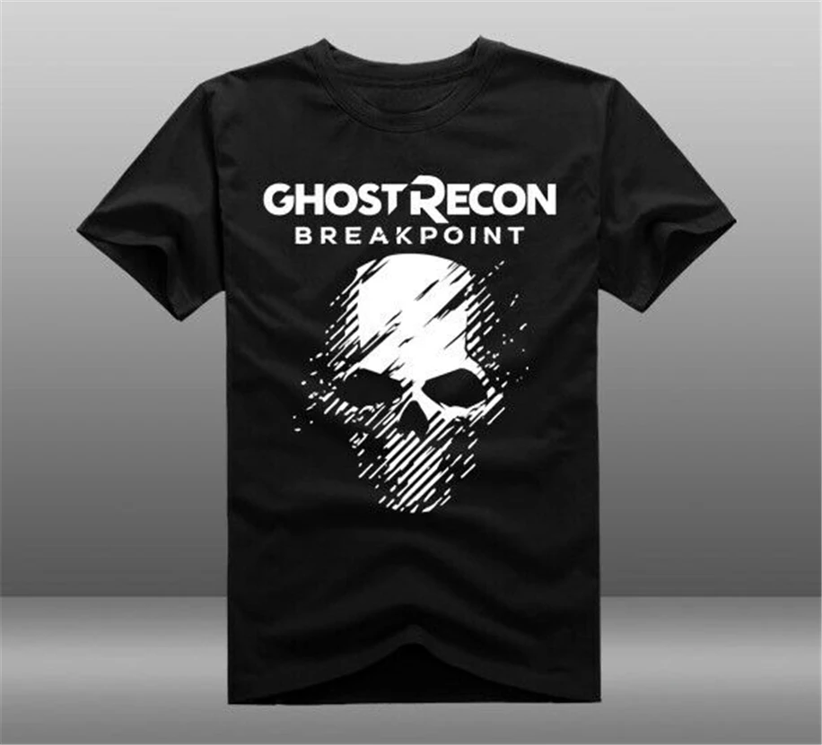 

Tom Clancy'S Ghost Recon Breakpoint T-Shirt Top Cool Casual Tee Men New Fashion Streetwear Tee Shirt