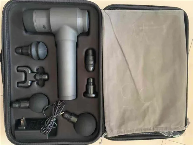 

Muscle Massager Vibration 6 Heads Professional Handheld deep Helps Relieve Massage Gun