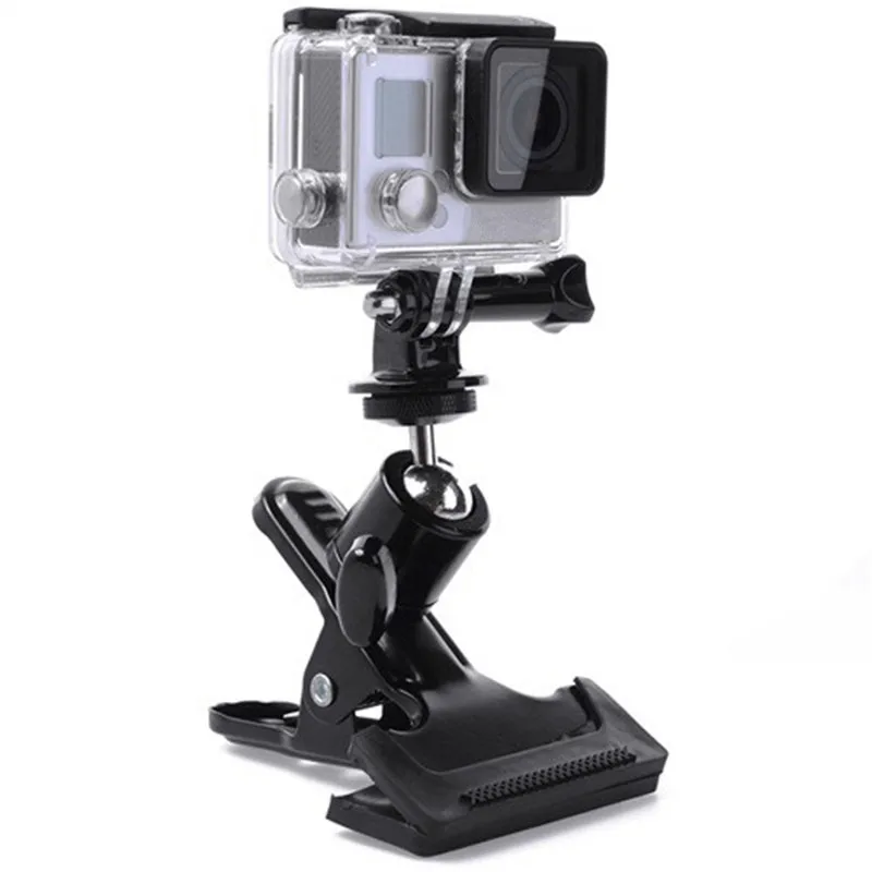 360 градусов шаровая Головка зажим крепление штатива для Gopro Hero 8 7 6 5 SJCAM H9 4K YI DJI Osmo