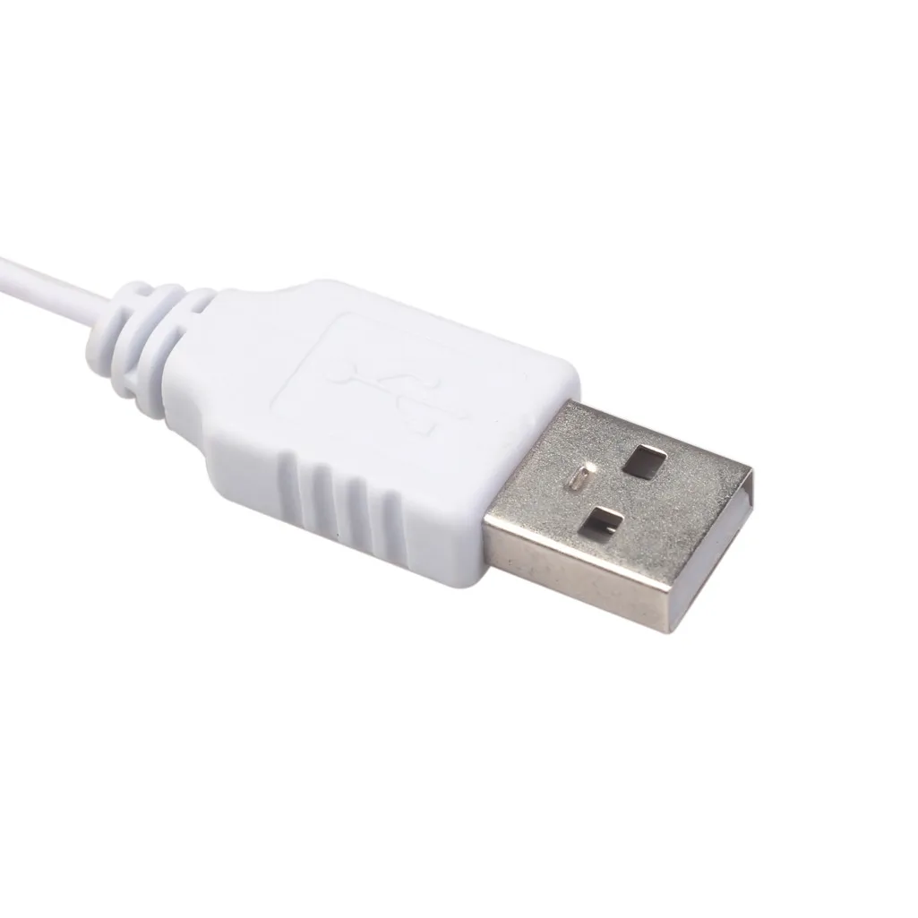 5 шт. кабель питания USB DC 3 мм A папа к разъему 1 А зарядный белый конвертер