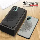 Магнитный тканевый чехол для Xiaomi Redmi Note 10 Pro, мягкий силиконовый чехол для Xiaomi Poco X3 NFC Redmi Note 10, 9s, 9 Pro Max, 9C, чехлы