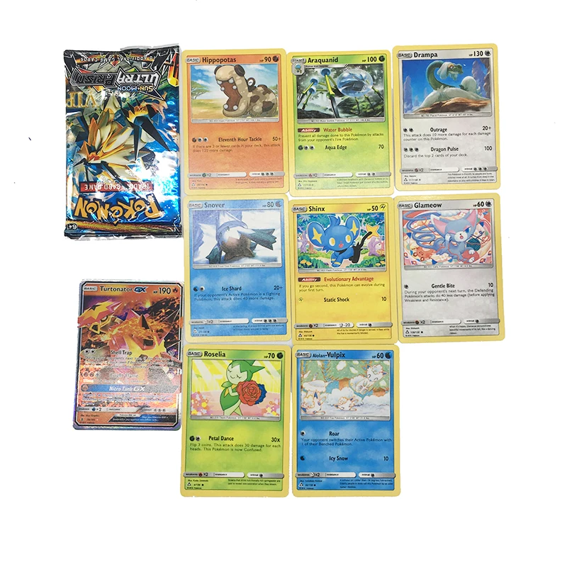 Takara Tomy Pokemon 324 шт. GX EX Мега карта Солнце Луна ультра Призма Коллекционная карта подарок детская игрушка