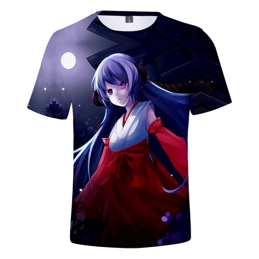 

2021 Higurashi no Naku Koro ni Sotsu 3D Print T-Shirt Men/Women Short Sleeve Clothes