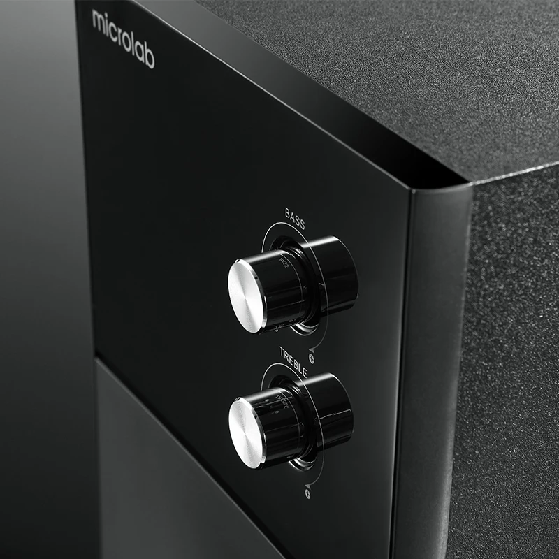 Оригинальный проводной динамик Microlab M400 компьютерная аудиосистема 2 1 сабвуфер