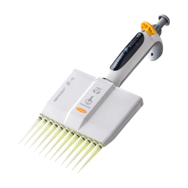 Многоканальные микропипетки многоканальные ручные пипетки с регулируемым