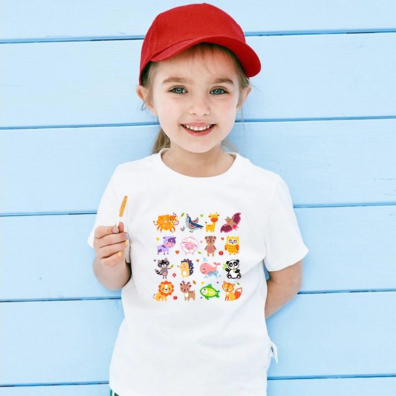 Симпатичные Мультяшные Детские нашивки сделай сам для одежды небольшие животные