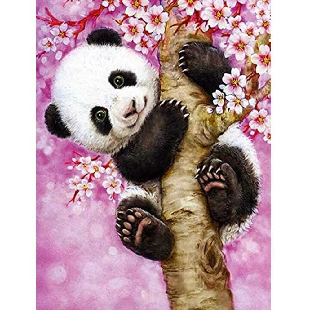 Животное панда Φ 14CT вышивка крестиком набор для рукоделия вязание хобби ремесло