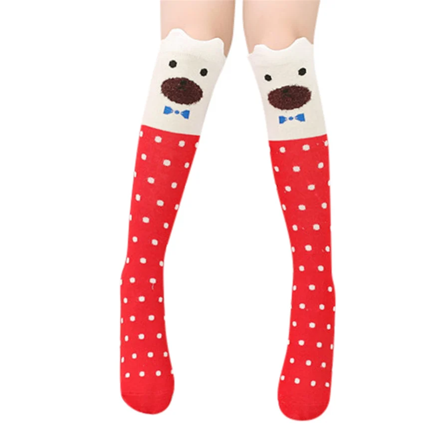 1 пара носков детские гольфы для маленьких девочек милые Мультяшные носки