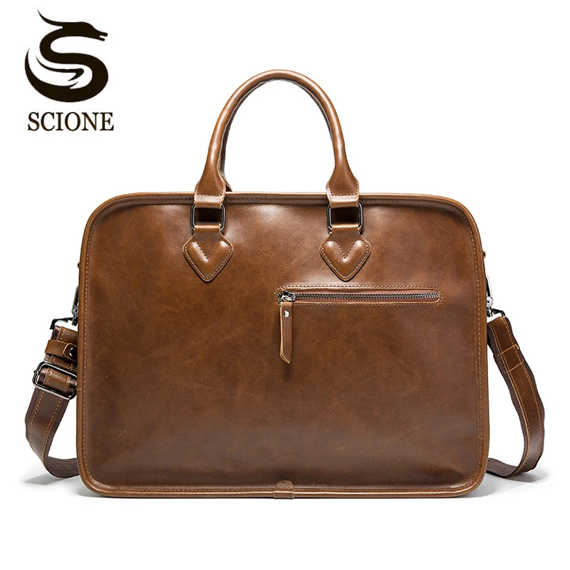 

2021 New 13 Inches Cross Section Briefcase Laptop Bag Men' s Shoulder Crossbody Bag Male PU Leather Handbag Travel Bags XA757M