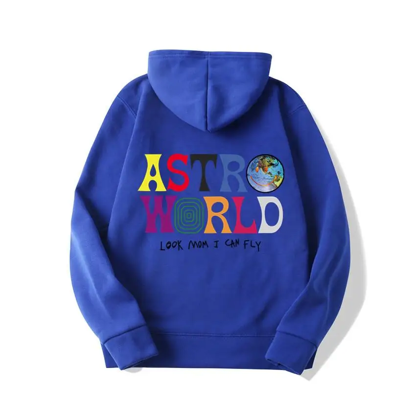 TRAVIS SCOTT ASTROWORLD WISH YOU WERE HERE HOODIES fashion letter HOODIE streetwear Man woman Pullover Sweatshirt | Мужская одежда