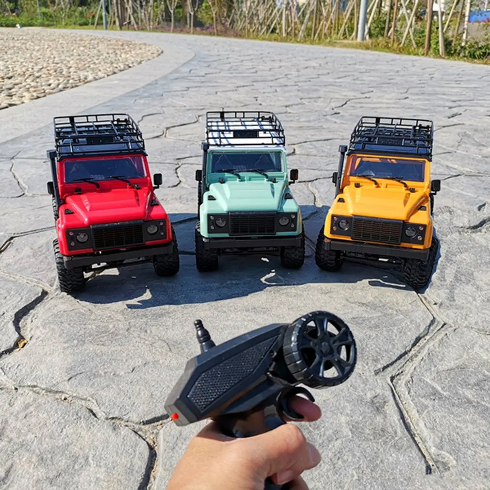 

1:12 2.4G RC Car Four Wheel Drive Simulated Remote Control Car Crawler Climbing Car Off Road Vehicle Kit Version