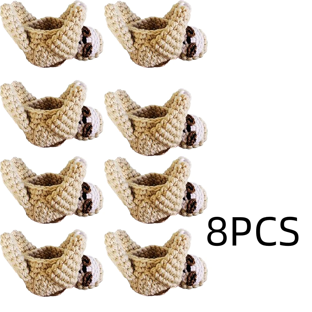 

1 Set of 4 Home Decorations Sloth Fabric Flower Pots Home Creative Hanging Decoration Flower Pot Storage Wall Hanging Pendant