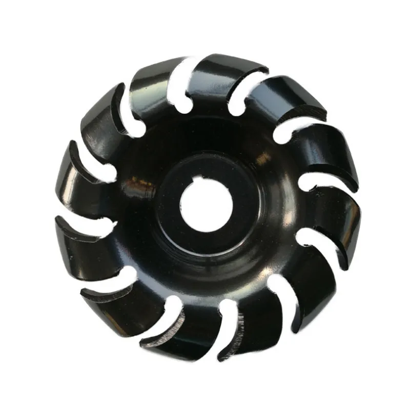 

1pc manganese steel 90mm 12 tooth wood carving disc 22mm inner hole grinding machine forming disc 125 woodworking angle grinder