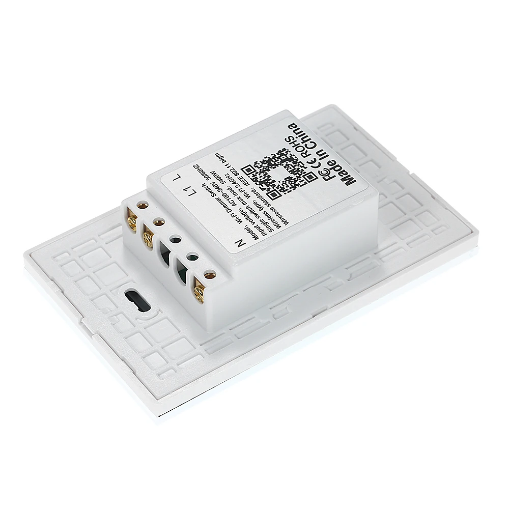 Горячая новинка Smart Touch US/EU стеклянный выключатель света беспроводной Wifi