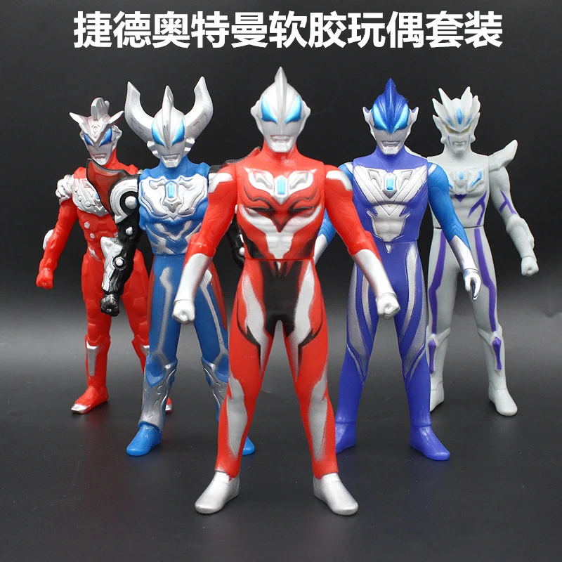 Ultraman Battle Kaiju Monsters мягкие резиновые фигурки Geed Play Monster детские игрушки