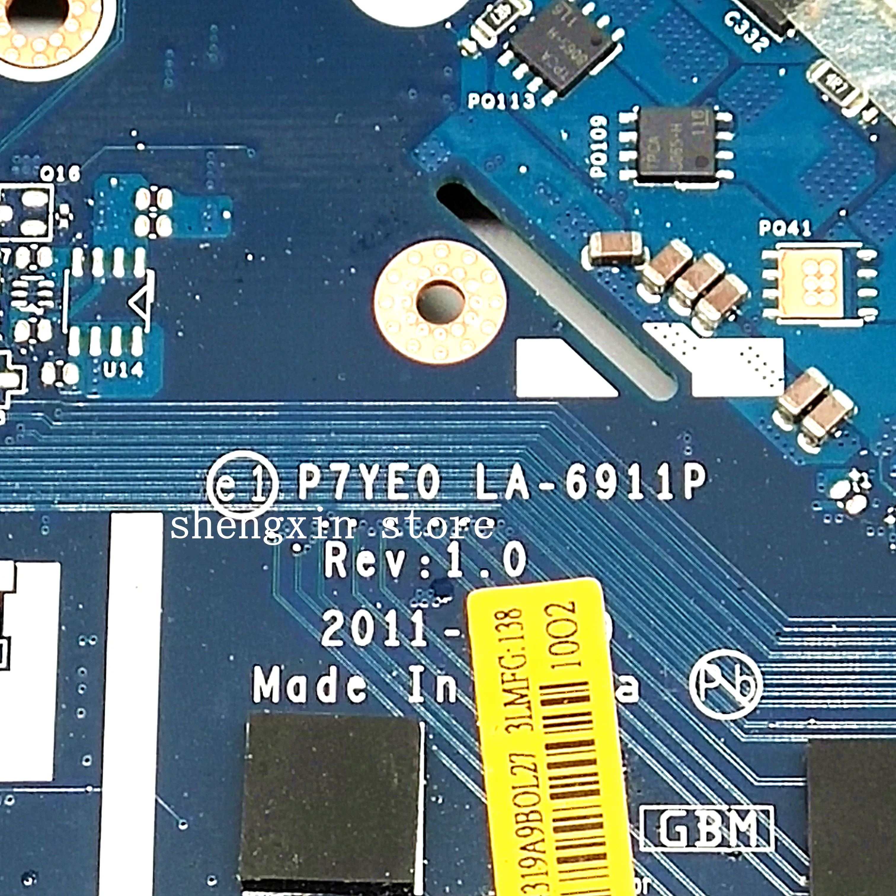 Материнская плата для ноутбука Acer aspire 7750 7750G материнская MBRN802001 P7YE0 | Компьютеры и