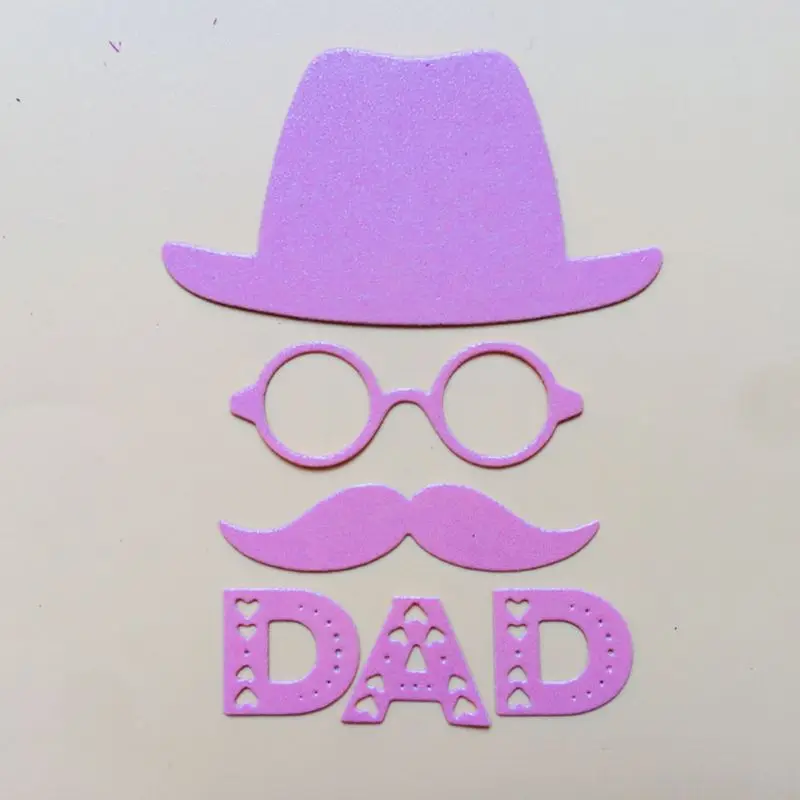 

Hat Dad Metal Cutting Dies Stencil Scrapbooking DIY Album Stamp Paper Embossing