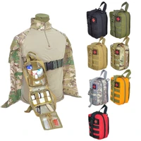 portable tactical first aid kit medical waist safety bag for hiking travel emergency treat case survival tool military edc pouch