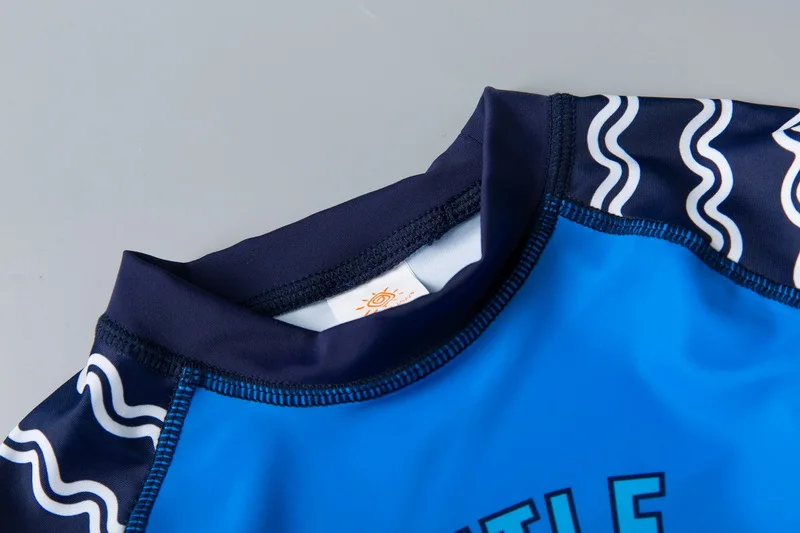 Экспорт детский купальник для мальчиков Детский раздельный Быстросохнущий с