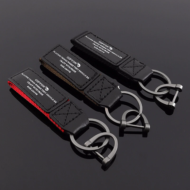 Пряжка подковы триколор кожаный металлический брелок оплетка пояс из воловьей