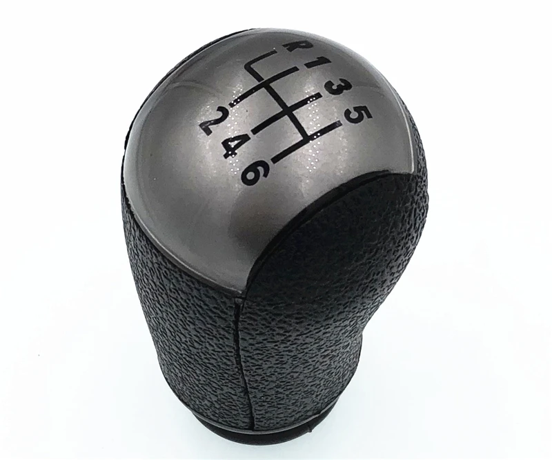 Высококачественная черная или серебристая ручка переключения рулевого