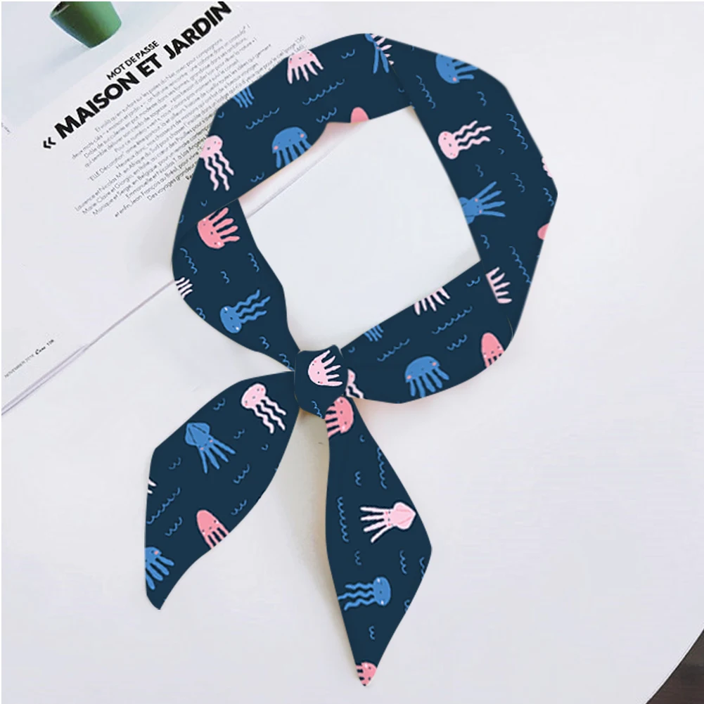 

Fashion printing women's silk scarves Office women's silk scarves turban women's turban squares3