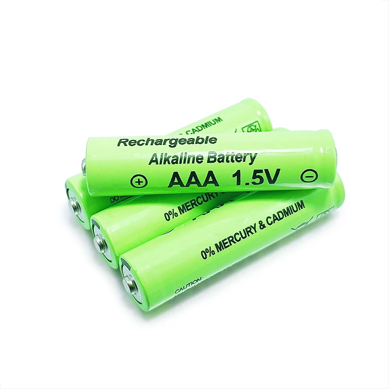 

New AAA battery 600mAh 1.5V alkaline AAA rechargeable battery for remote control toy light battery high capacity Long endurance