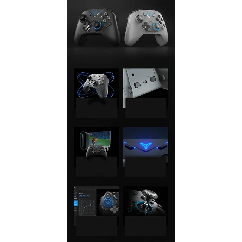 

Flydigi Vader 2 Wireless Game Controller Gamepad , Dual Vibration, 6-Axis Motion Sensing,for PC TV Box Gamepad Joystick