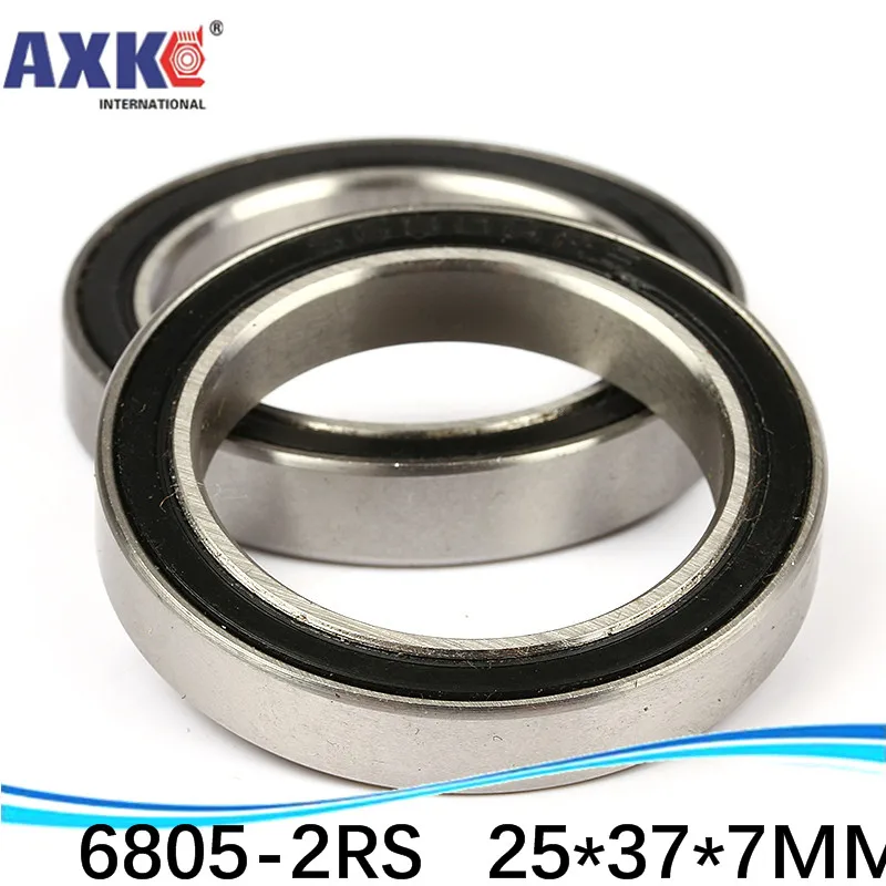 500pcs free shipping The Rubber sealing cover Thin wall deep groove ball bearings 6805-2RS 25*37*7 mm | Обустройство дома