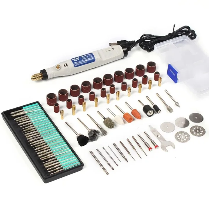 18 в Гравировка Pen Мини дрель Rotary tool с шлифовальные аксессуары