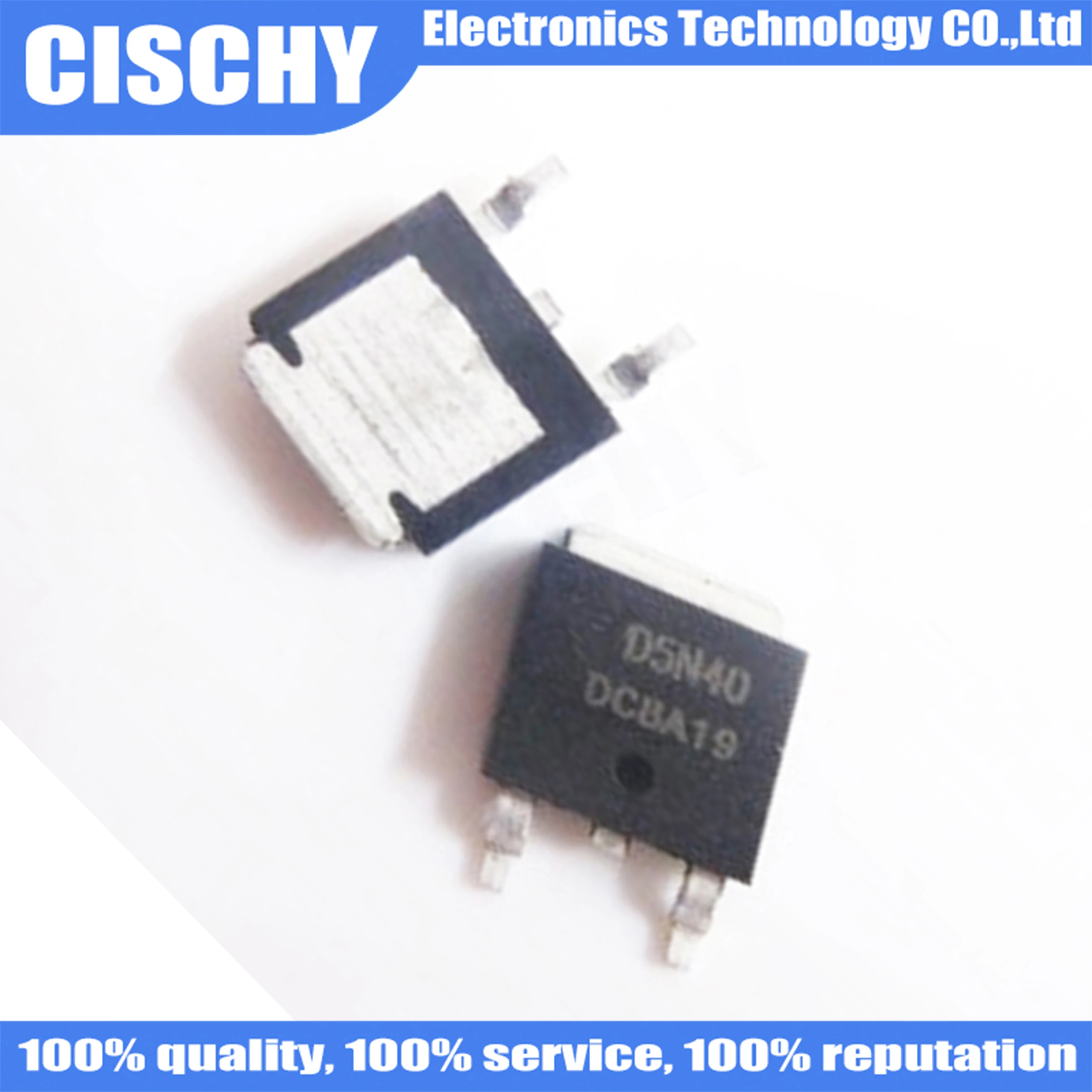 

5pcs/lot AOD5N40 D5N40 FQD5N40 TO-252