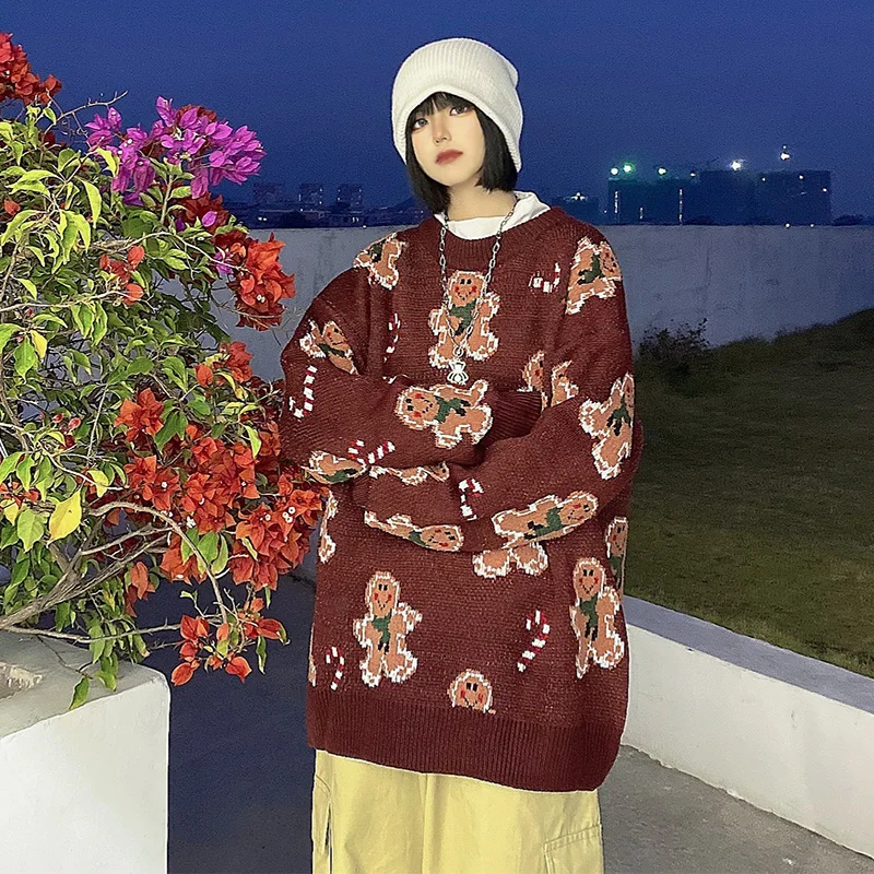 

Winter Warm New Women Long Sweaters Section Net Red Women's Christmas Sweaters Hooded Pullovers Wind Winter Christmas Coats