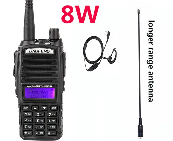 headset antenna baofeng UV-82, профессиональная портативная рация на Дальний диапазон, автомобильная УВЧ-радиостанция, cb станция, ptt, гарнитура baofeng uv 82, 8 Вт, для портативного радиопередатчика, двухстороннее радио, Любительская Двухдиапазонная Мобильная радиостанция 10 км - Цвет: headset antenna