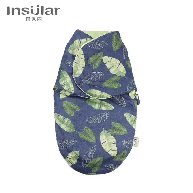 Спальный мешок для малышей из хлопка с изображениями мультфильмов новорожденных