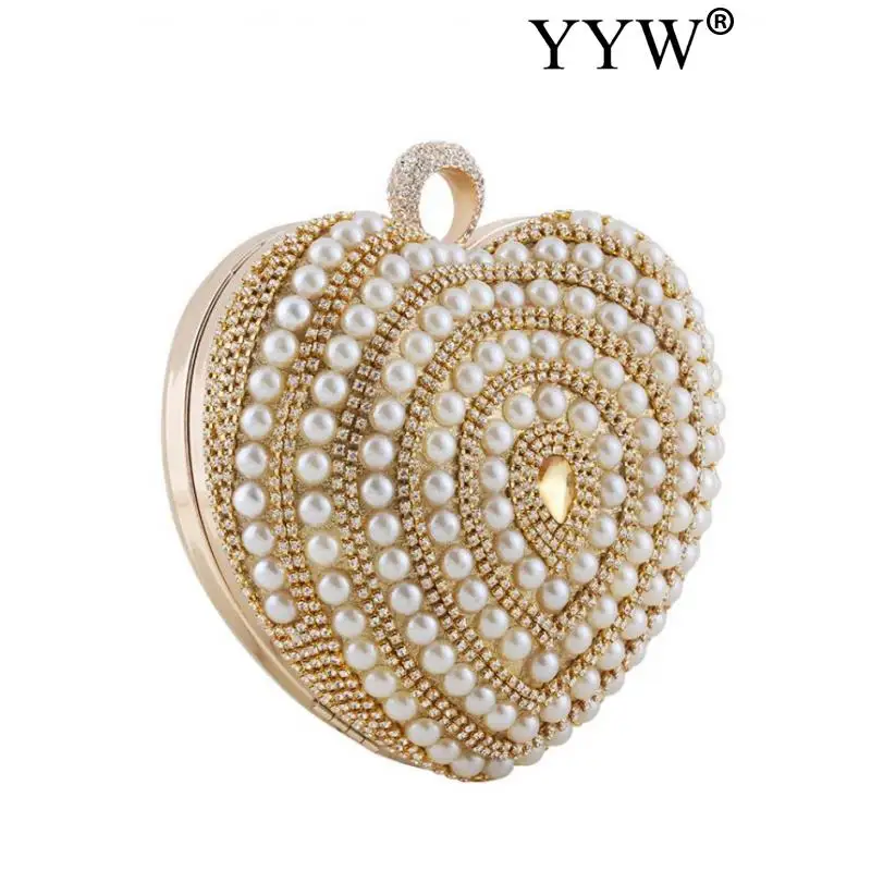 Изысканный женский клатч металлическая вечерняя сумка с надписью Стразы Love