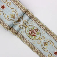 cusack 1 m 9 cm webbing lace trim ribbon for curtain carpet table flag pillow case home textiles diy crafts garment trimmings