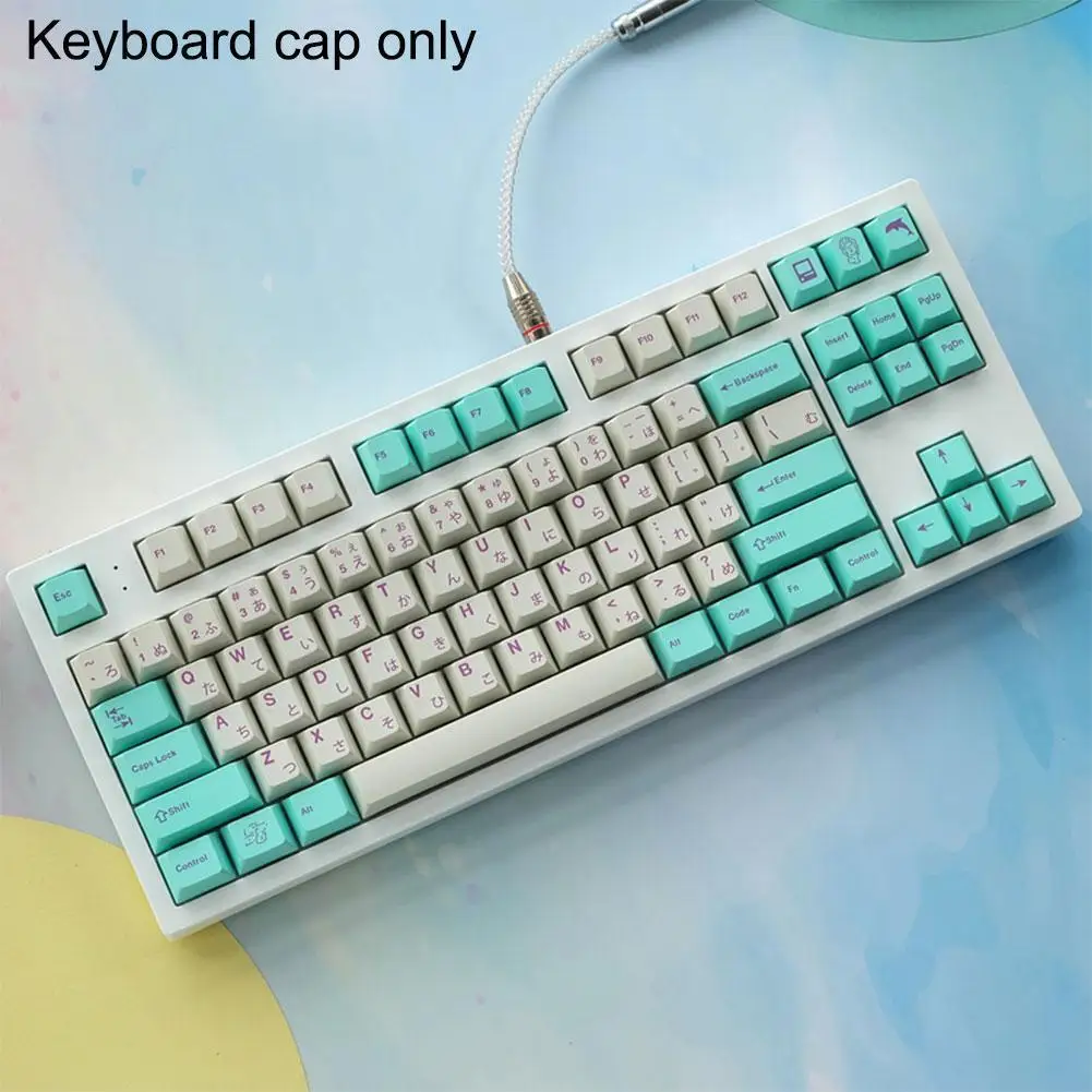 

Механическая клавиатура, колпачки клавиш для GMK Analog Dreams 165-key PBT, оригинальная колпачок с высокой сублимационной печатью