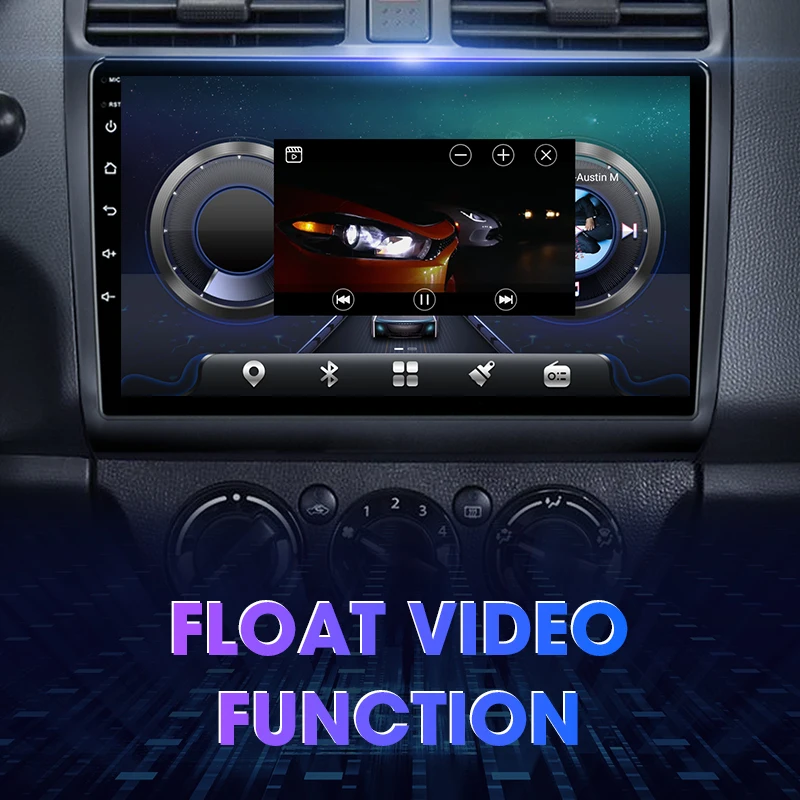 Автомагнитола 2DIN на Android 10 для Suzuki Swift 2005 2006 2007 2008-2010 мультимедийный видеоплеер