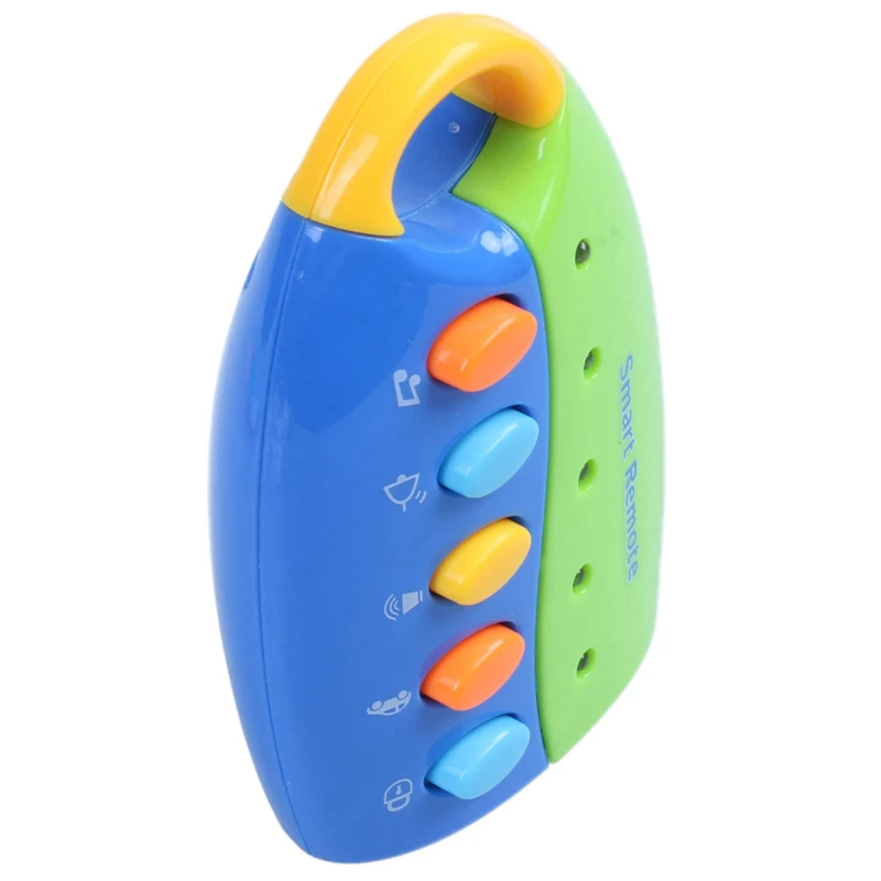 Мультяшная детская музыкальная умная дистанционная Автомобильная игрушка ключ