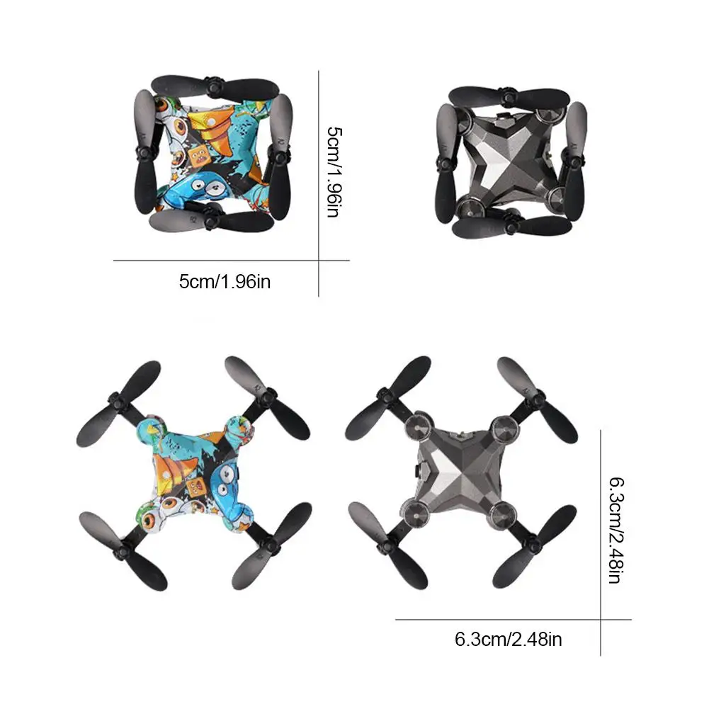 Складной воздушный Дрон 360 градусов флип фотография гравитационный датчик