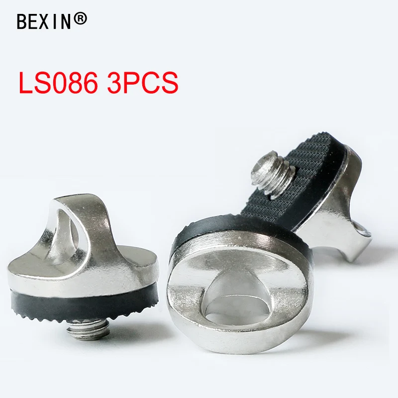 LS086 3PCS D-ring Винт для камеры 1/"-20 дюймов SLR dslr камера фиксированная 1/4" винт для камеры для плеча слинг шейный ремень сумка для камеры - Цвет: LS086 3PCS