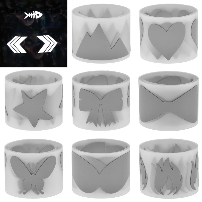 Светоотражающая виниловая пленка Lychee Life 100x3 см для одежды самодельная клейкая