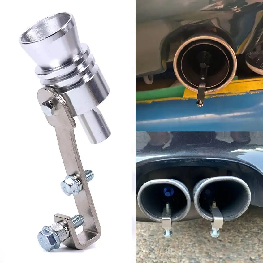 

1PC Universal Car Turbo Sound Whistle Sound Simulator Vehicle Refit Device Exhaust Pipe Turbo Sound Whistle Car Turbo Muffler